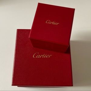 Authentic Cartier boxes set!